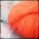 Laine 08 mohair laine citrouille