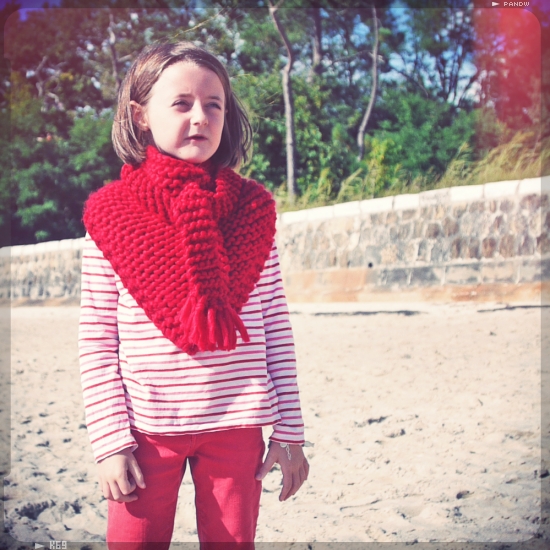 Bandeau en laine pour enfant - Picotine Picota - la [kaban]